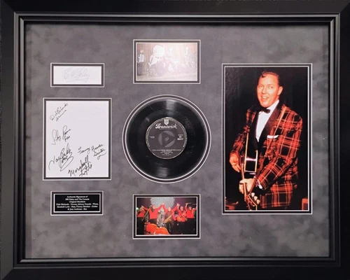 Bill Haley and The Comets Great Pioneers of Rock and Roll Signed Montage