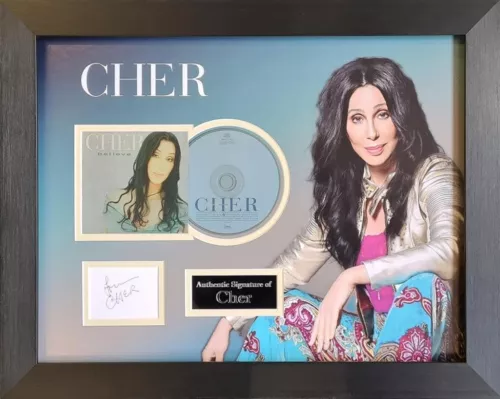 Cher Believe Signed Montage