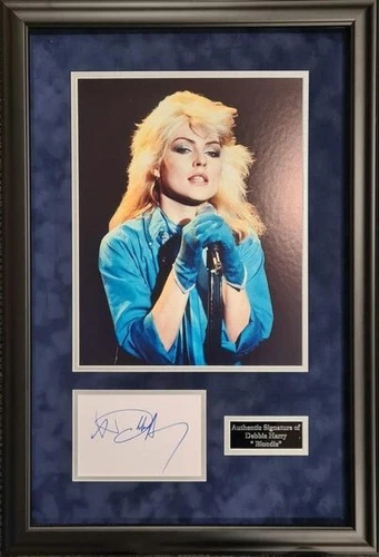 Debbie Harry Signed Montage