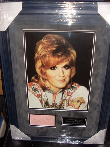Dusty Springfield Signed Montage