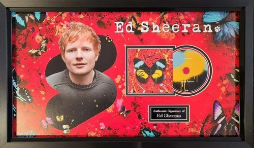 Ed Sheeran Signed Montage