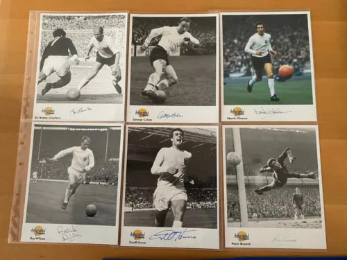 41 x Signed Autographed Collection of Footballing Greats