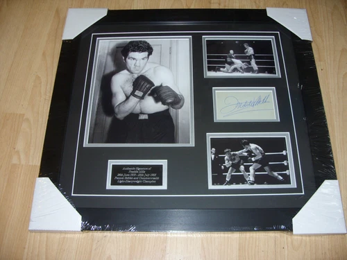 Freddie Mills Signed Montage