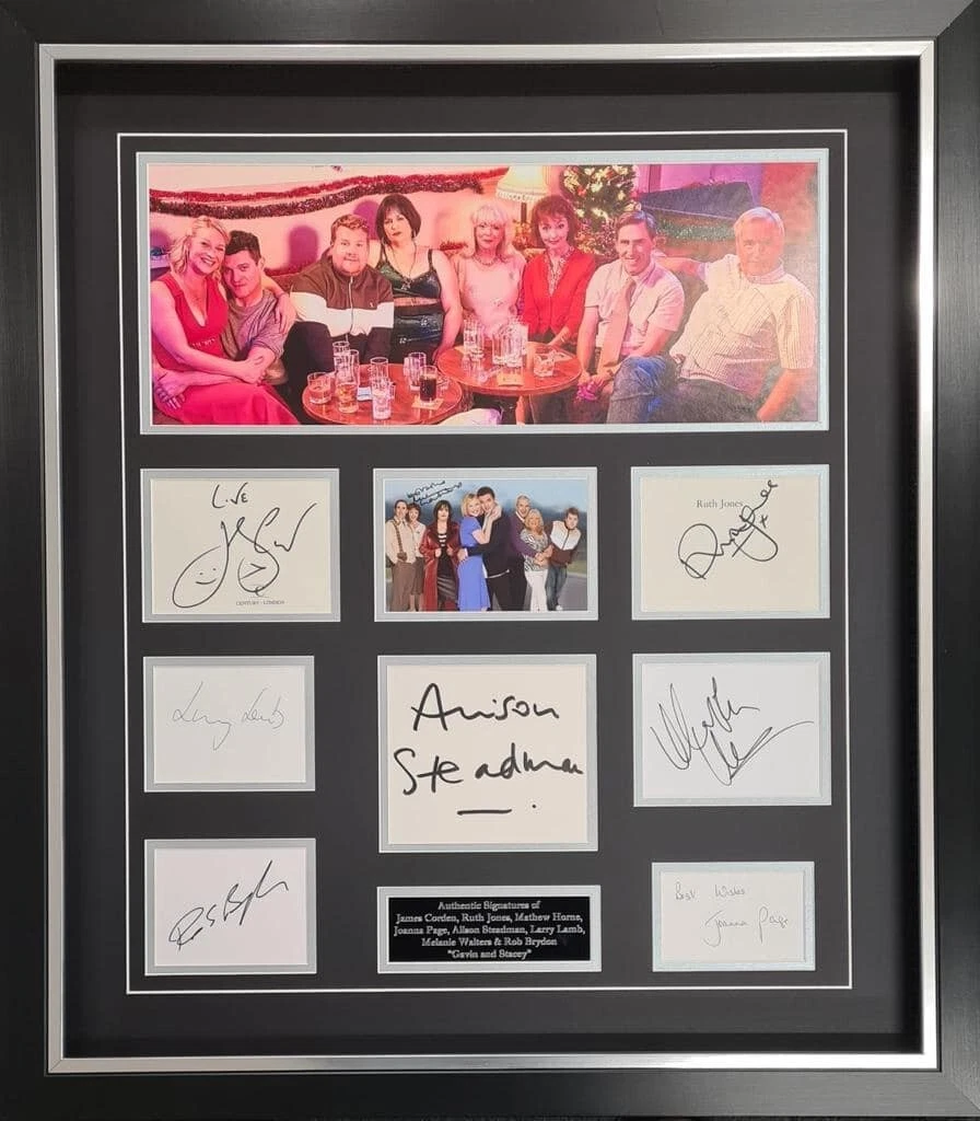 Gavin and Stacey Cast - James Corden, Ruth Jones + 6 Signed