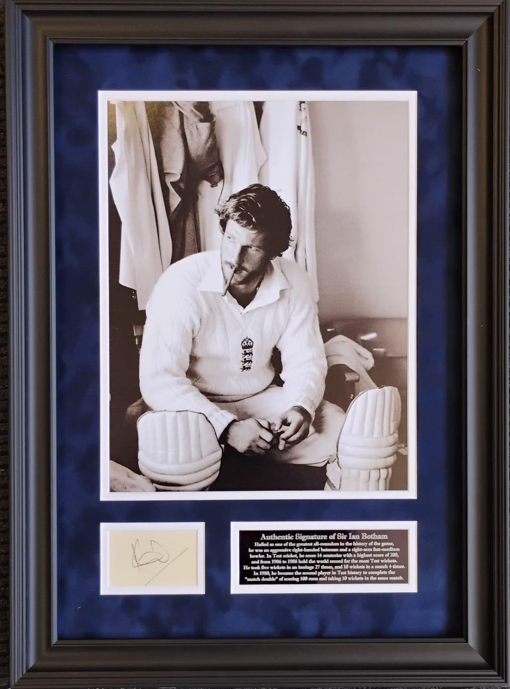 Sir Ian Botham Signed Photo