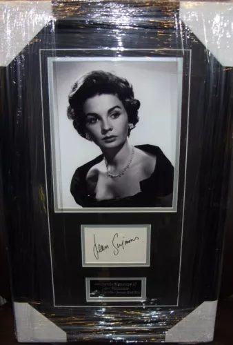Jean Simmons Vintage Signed Montage