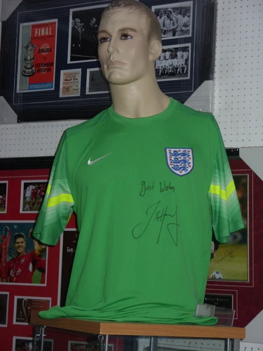 Joe Hart Signed England Goalkeeper Jersey