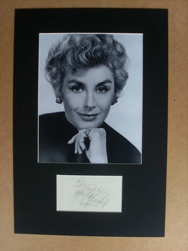 Kay Kendall Vintage Signed Mount