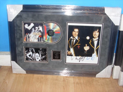 Ray Davies and Dave Davies The Kinks Signed Montage