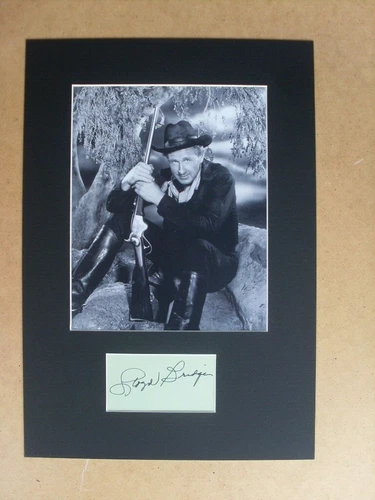 Lloyd Bridges Vintage Signed Mount