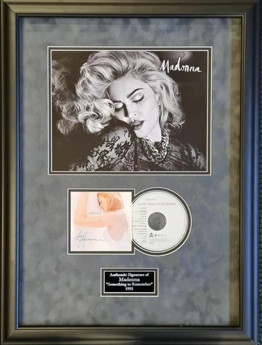 Madonna Signed CD Montage