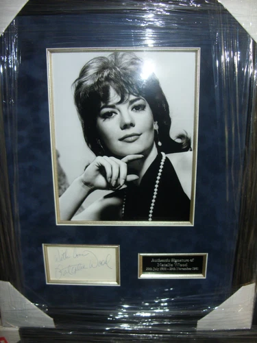 Natalie Wood Vintage Signed Montage