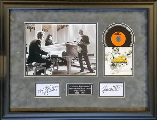 Paul Weller Signed Montage