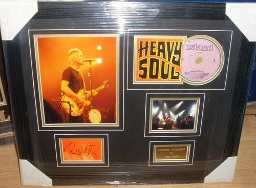Paul Weller 'Heavy Soul' Signed Montage