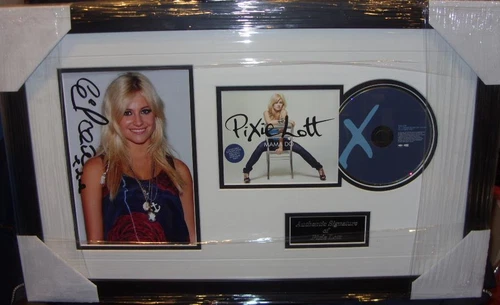 Pixie Lott Signed Montage
