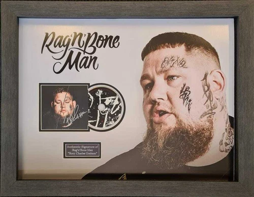 Rag'n'Bone Man 'Life By Misadventure' Hand Signed Montage