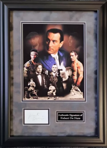 Robert De Niro Signed Montage