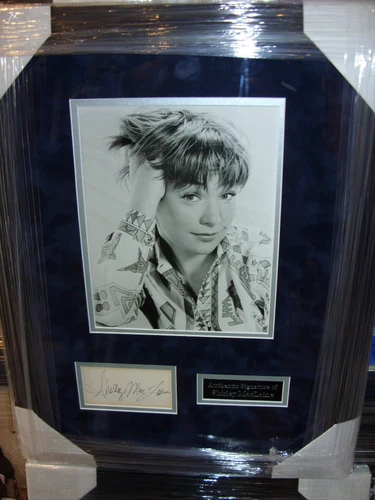 Shirley MacLaine Signed Montage
