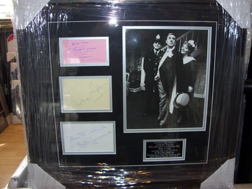 Hattie Jacques, Eric Sykes & Deryck Guyler 'Sykes' Signed Montage