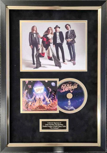 The Darkness - Justin, Dan, Frankie, Rufus Signed Montage