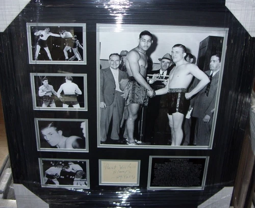 Tommy Farr Signed Montage