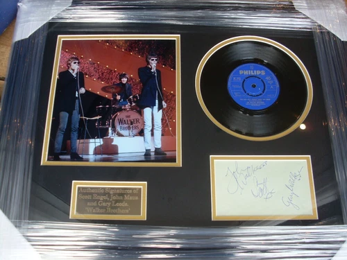 The Walker Brothers Signed Montage